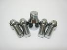 Set Of Four 12mm x 1.75 Ball Seat Bolt Lock With 0.93" Shank
